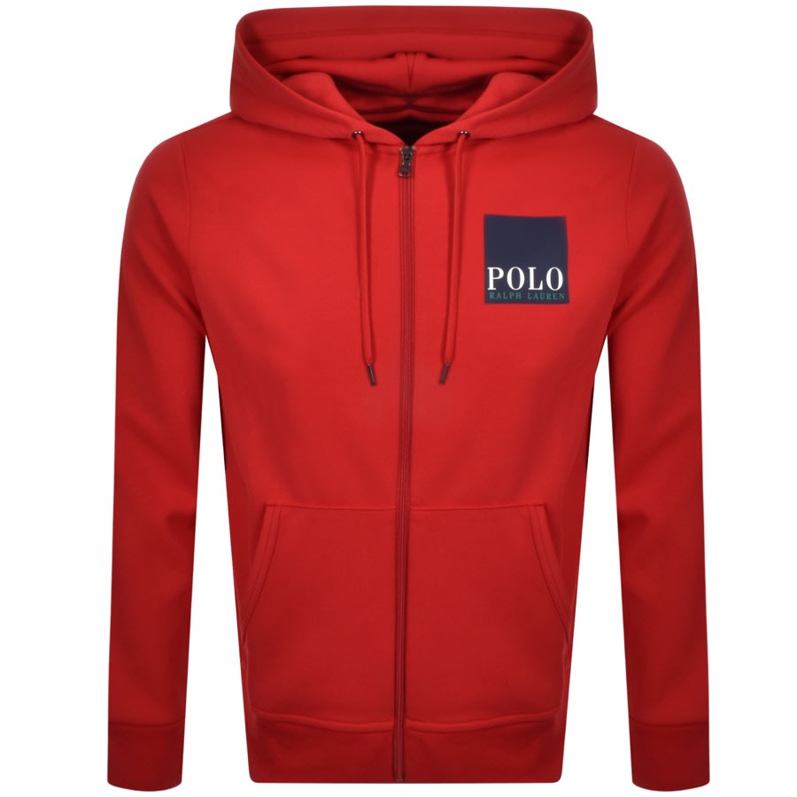 Alternative Image for ProductRalph Lauren Polo Full Zip Hoodie Red1